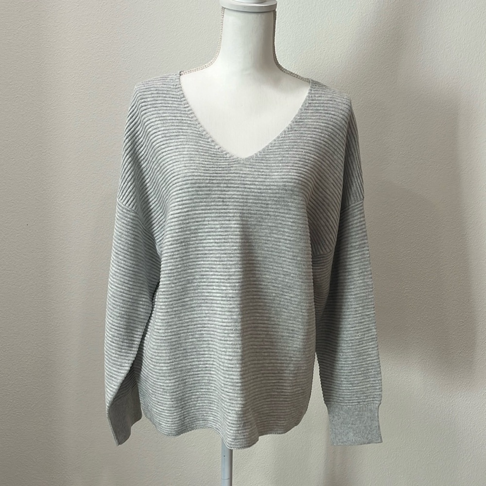 Tommy Bahama Bonita Sequin Ottoman V-Neck Sweater Sz Xl